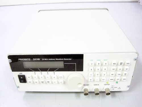 PRAGMATIC 2414A 20MHZ ARBITRARY WAVEFORM GENERATOR GPIB