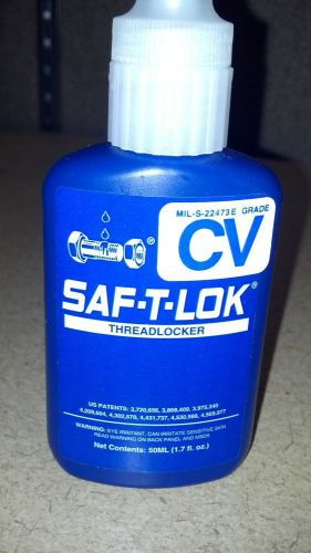 SAF-T-LOK Threadlocker - CV Grade - MIL-S-22473E - 50ml