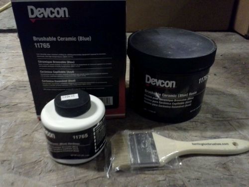 Devcon brushable ceramic - 2lb. blue brushable ceramic epoxy for sale