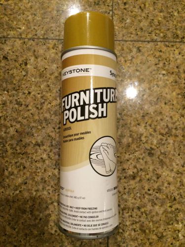 Lot of 6 Ecolab Pro-Grade Keystone Furniture Polish Sysco 17oz Aerosol can