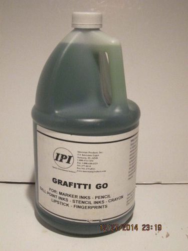 GRAFFITI GO #703 GRAFFITI 1GAL GRAFFITI REMOVER SOLUTION, FREE SHIPPING, NISB!!