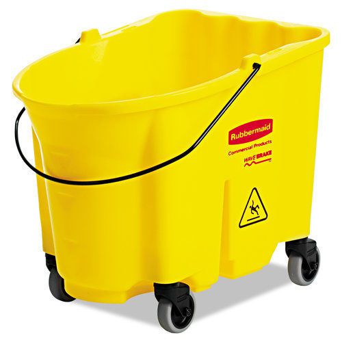 Rubbermaid Commercial RCP757088YEL WaveBrake Bucket 8.75 gal in Yellow