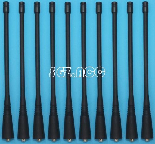 10x uhf 403-512mhz 6&#034; antenna fr motorola nae6483 gp300 gp340 ht1250 ht750 cp200 for sale