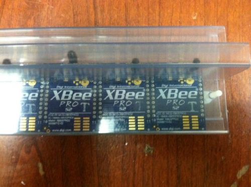 4 each Maxstream Digi XBee(Zigbee) Pro S2 Modules with Antenna