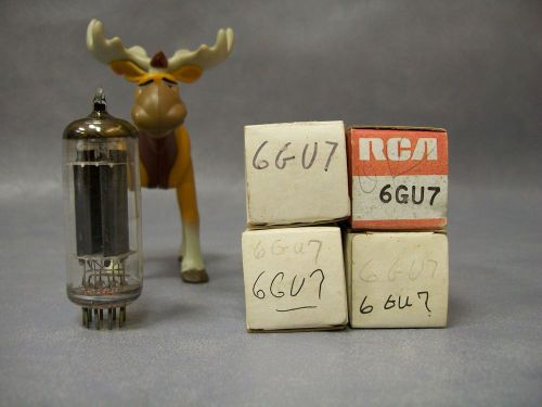 RCA 6GU7 Vacuum Tubes  Lot of 4