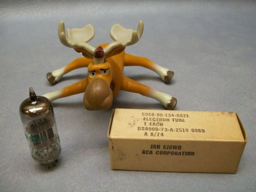 RCA 6J6WB Vacuum Tube  Military Packed 8/1974