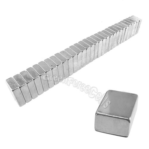 1 pc Strong N35 Rectangle Cuboid Neodymium Magnets Block  Rare Earth 15x10x2mm