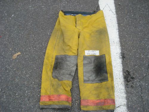 40x30 Pants Firefighter Turnout Bunker Fire Gear LION APPAREL...P391