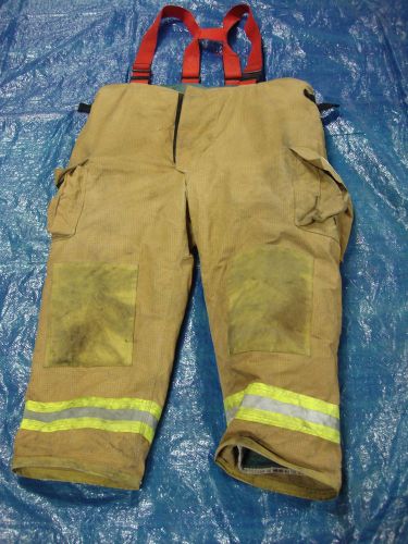 FIRE-DEX FIRE PANTS STEADAIR 3000 WAIST 3X INSEAM 30 TURNOUT GEAR #4