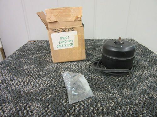 GE CONDENSER BEARING FAN MOTOR 56562-017 5KSM51ECG3256 208-240V 6W 1550 RPM NEW