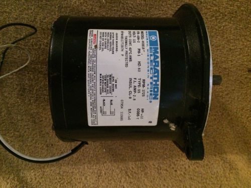 Marathon oil burner motor mob18 / rpm48s17t287h  1/8hp, 1725 rpm, 115v  sg for sale