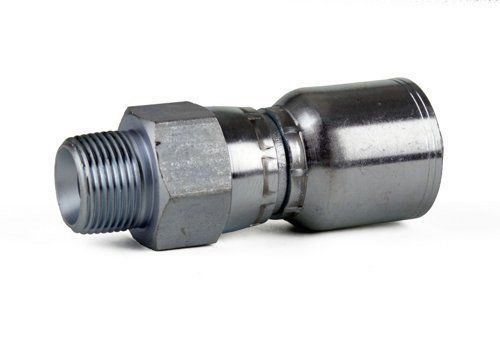 MPX-04-02 - 1/4&#034; Hose x 1/8&#034; NPTF Male Pipe Swivel Hydraulic Hose Fitting