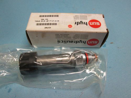 Sun Hydraulics DAAL-MCN VALVE CARTRIDGE   NEW!!