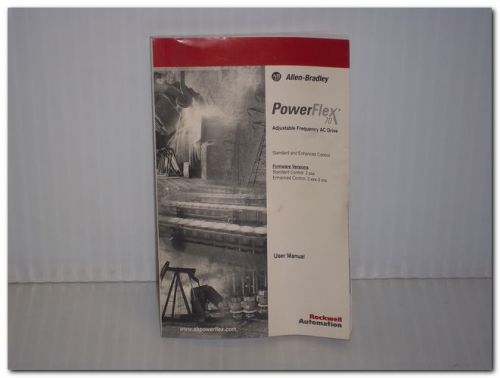 ALLEN BRADLEY ROCKWELL POWERFLEX 70 AC DRIVE USER MANUAL ORIGINAL