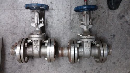 2 1/2&#034; AVCO/SVF  316SS GATE VALVE 1A017