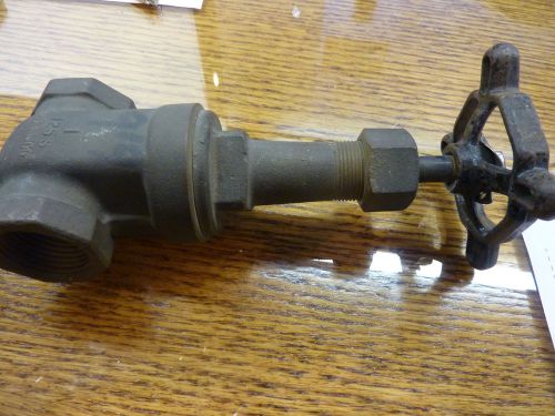 LUNKENHEIMER &#034; GATE VALVE&#034;  1&#034;   MADE IN USA