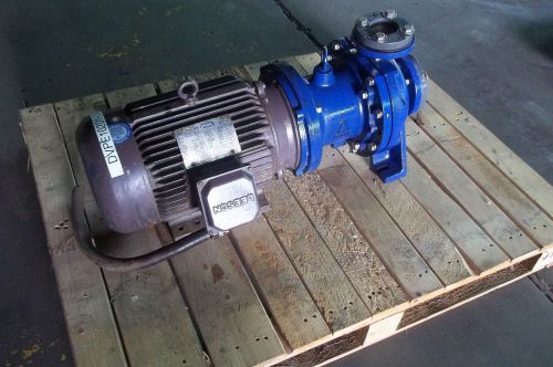 Iwaki MDM 2156 Run Drive Industrial Centrifugal Pump 10HP Leeson Electric Motor