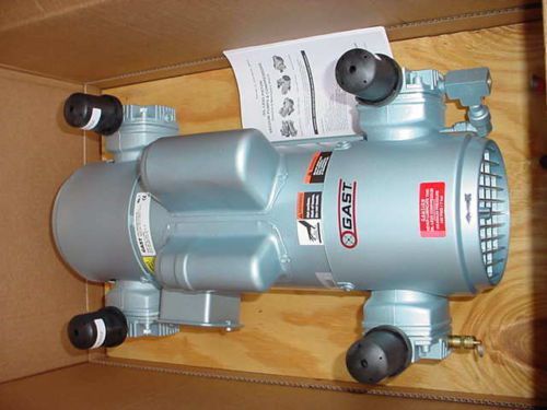 GAST PISTON AIR COMPRESSOR - MODEL 8HDM-10-M850X/HOOKAH SCUBA DIVING/GARAGE/ETC.