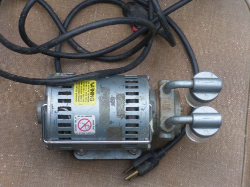 GE Laboratory Vacuum Pump General Electric, like Gast, Thomas pumps