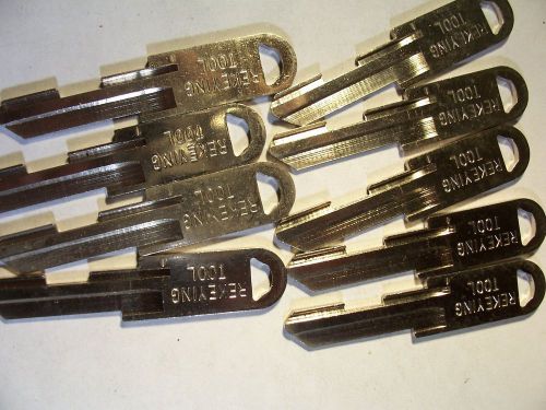 9  ORG TITAN  KWIKSET REKEYING TOOL   KEYS   UNCUT    LOCKSMITH