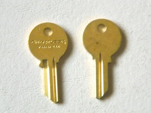 Chicago KP2 Key Blanks - Free Code Cutting- 2 Blanks