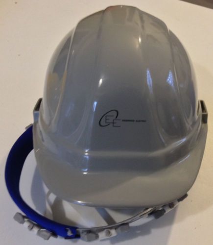 NEW Omega II GRAY cap Hard Hat hardhat Edgewood Electric, TEGG Service