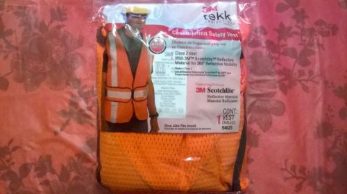 CLASS 2 CONSTRUCTION SAFETY VEST(ORANGE)