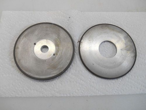 DIAMOND WHEELS , 4&#034; , D180-N100-B 1/16 , MD180N100B 1/8,LOT OF 2