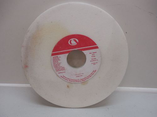 WHITE GRINDING WHEEL 7&#034; x 1/4&#034; x 1-1/4&#034; AA80-JV40 RPM 3600 No.05539562179