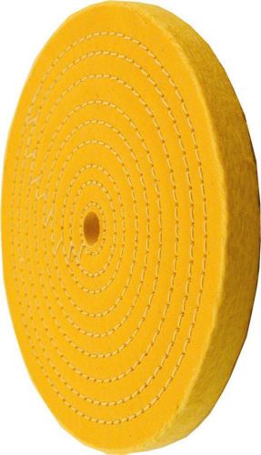 NEW Enkay 156-YC 6-Inch Treated Buffing Wheel, Carded