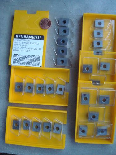 30pcs new  kennametal xpcw253a5r,grade k313,carbide inserts. for sale