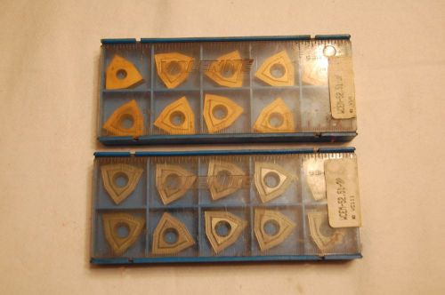 Valenite Carbide InsertsWCEM-52.51-3P (19 Pcs.)