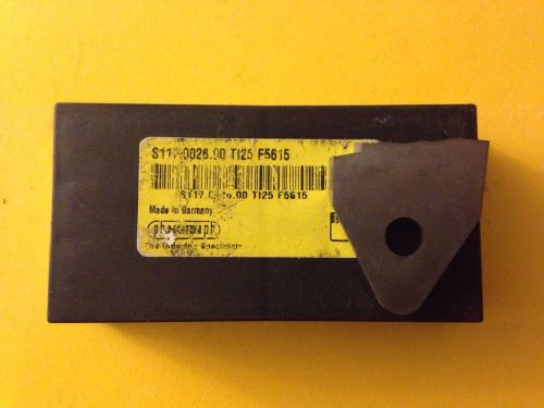 PH HORN CARBIDE INSERT S117.0026.00 TI25 F5615 (QTY1)