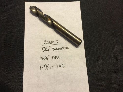 23/64&#034; Cobalt Drill