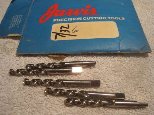 (5) JARVIS BRAND 7/32&#034; DRIL BITS