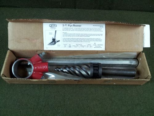 New Reed 2-71 Pipe Reamer 1/8&#034; to 2&#034;
