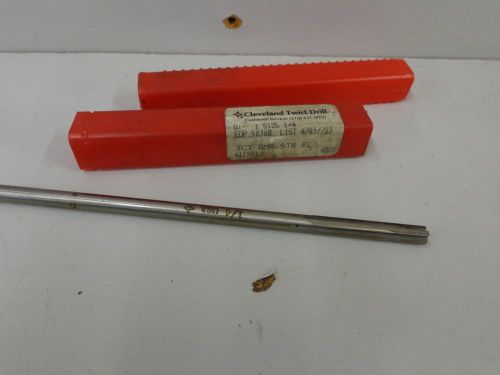 New cleveland 1/4&#034; sf carbide tipped chucking reamer   stk 1393 for sale