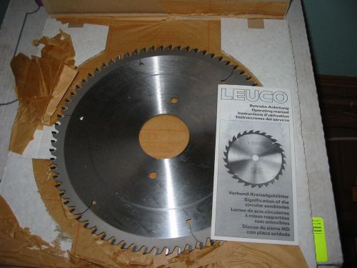 Leuco carbide saw blade 400x4.4 x 75  60 teeth ref.#1246