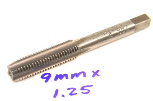 USED CRAFTSMAN USA M9 x 1.25 PLUG HAND TAP 9mm x 1.25 HSS