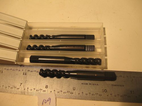 4 pc M8 x 1.25 OSG 1986401 143 D5 3FX Spiral Flute Bottom Taps S/O (109)