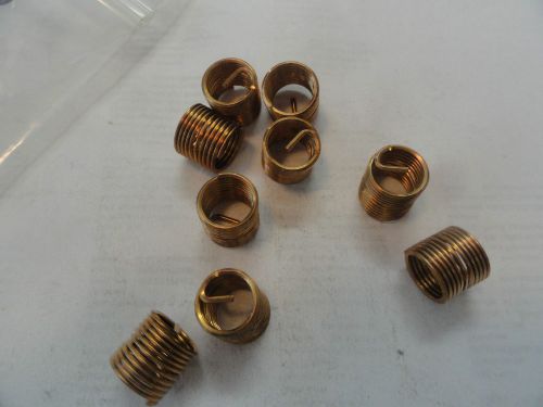 7/16-20 x 1.5d (.656&#034;) phosphorous bronze screw lock inserts, 3591-7bn-0656 for sale