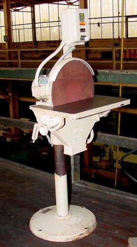 16&#034; W Max 16SD SANDER, 16&#034; Disc Sander, 1 HP /3/60/460 Volts