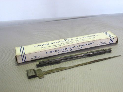 SUNNEN HS315 HARDENED STEEL HONING MANDREL Range .315 to .325 NOS NIB