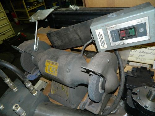 Baldor Bench Grinder / Tool Sharpener, Cat# 8123WD, 3/4 HP, 3 Ph 230/460V Used