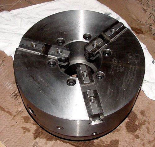 12&#034; dia. 3 jaws cushman 10-104-12-000z lathe chk, d1-11 back, 4.06&#034; thru hole, c for sale