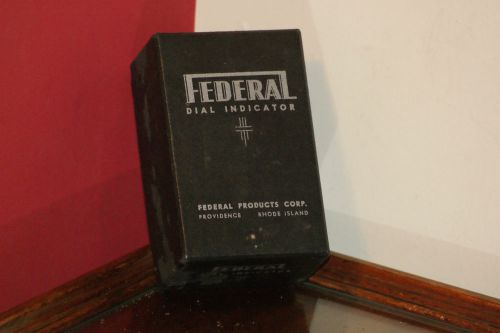 VINTAGE ANTIQUE FEDERAL DIAL INDICATOR PACKARD MOTOR CAR IN ORIGINAL BOX