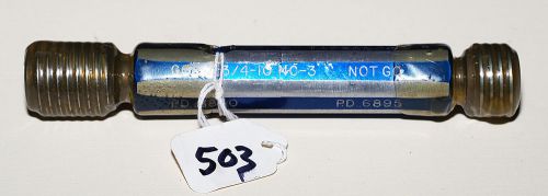 3/4-10 NC 3B GO NO GO THREAD GAGE(503)