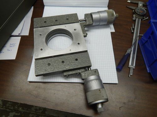 Tubular Micrometer X, Y Comparator Table