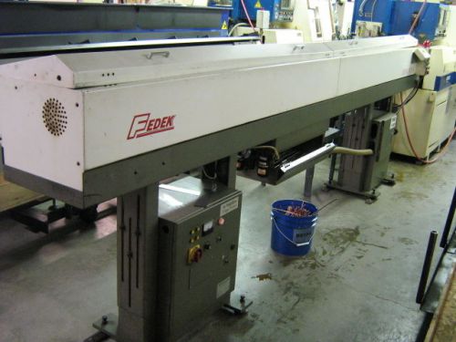 Fedek mini-swiss bar feeder hm1637 0267 tsugami bs18 12&#039; length capacity 2000 for sale