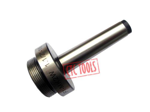 Morse taper mt2 arbor for boring head - 3/8&#034; drawbar thread - milling lathe #g16 for sale